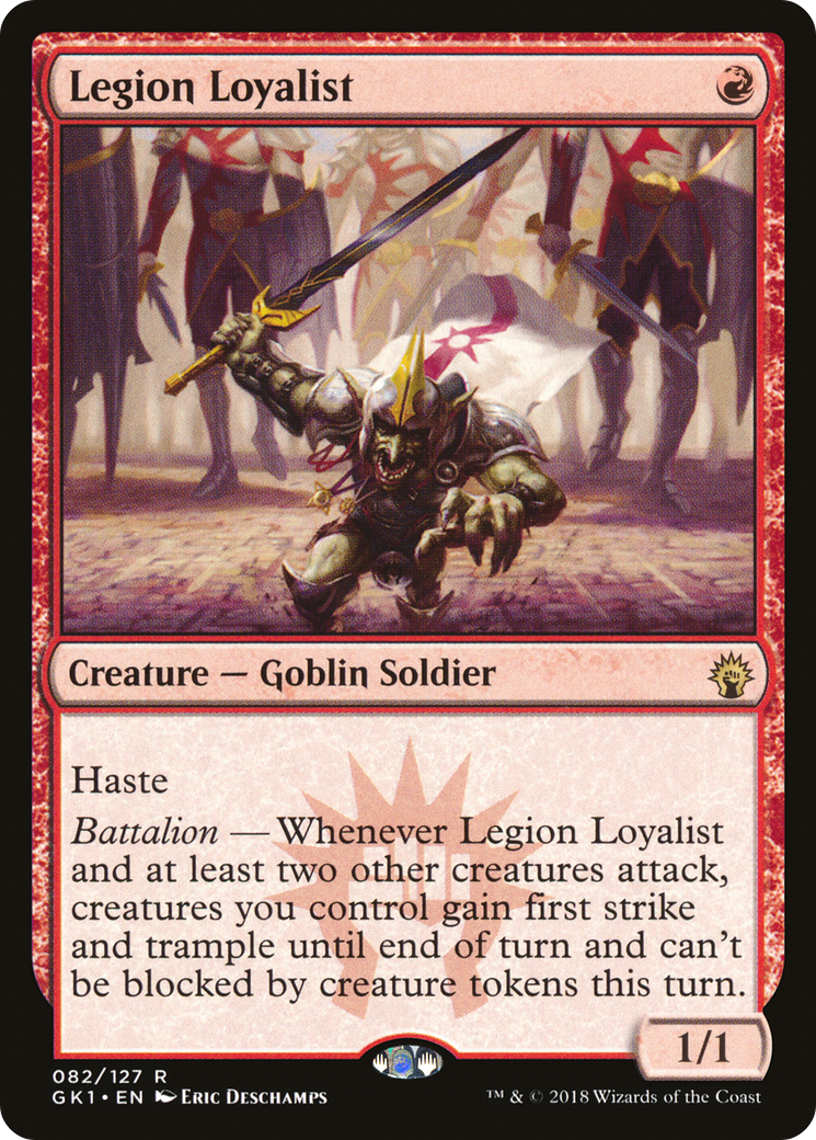 Legion Loyalist (GR1-082) [Misc] GRN Guild Kit MTG Single Wizards of the Coast