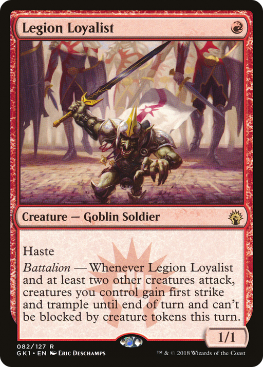 Legion Loyalist (GR1-082) [Misc] GRN Guild Kit MTG Single Wizards of the Coast