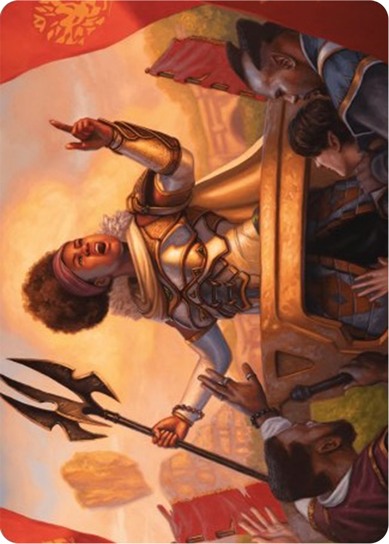 Recruiter of the Guard Art Card [Art Series] Modern Horizons 3 MTG Single Magic: The Gathering
