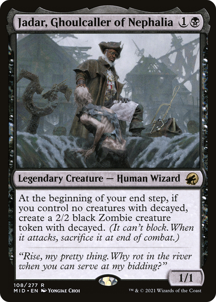 Jadar, Ghoulcaller of Nephalia (MID-108) [Innistrad: Midnight Hunt] MTG Single Wizards of the Coast
