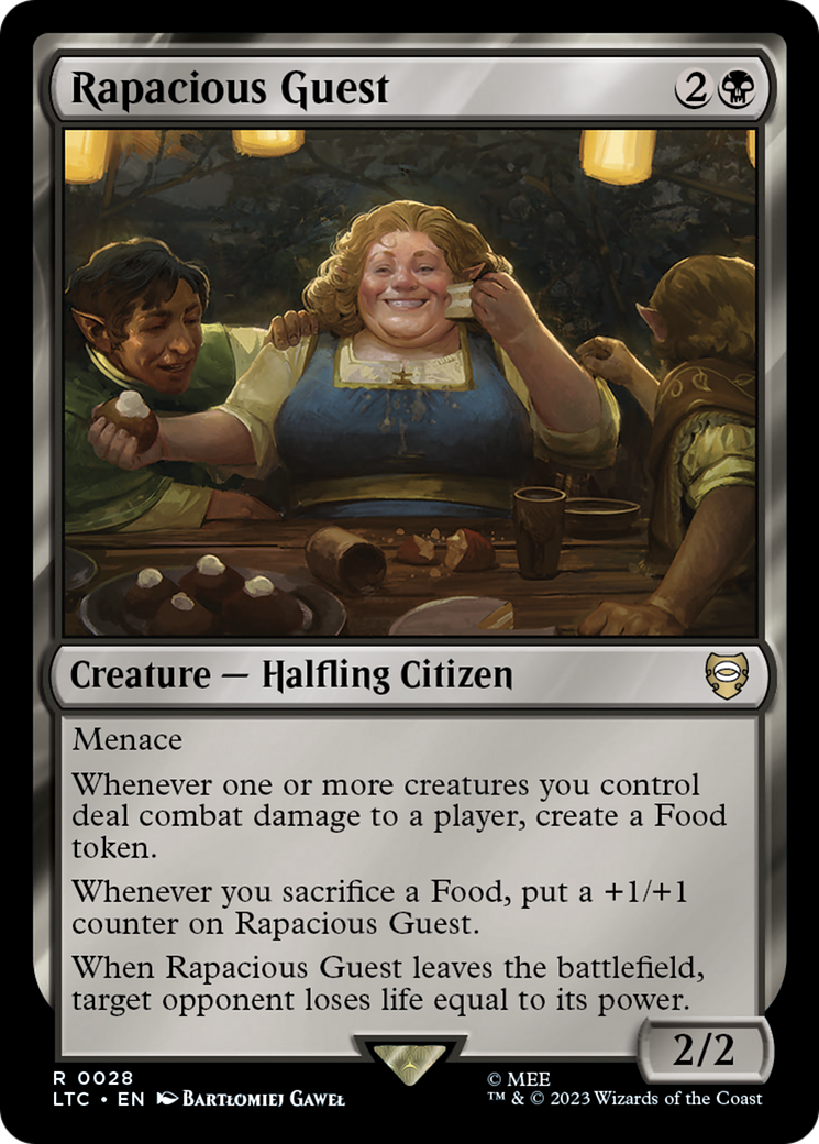 Rapacious Guest (LTC-028) [Tales of Middle-earth Commander] MTG Single Wizards of the Coast