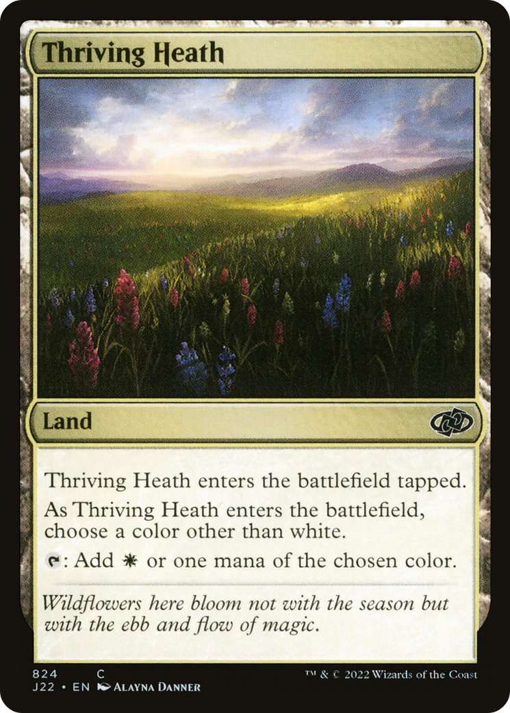 Thriving Heath (J22-824) [Jumpstart 2022] MTG Single Wizards of the Coast