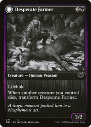 Desperate Farmer (DBL-371) [Innistrad: Double Feature] Foil MTG Single Wizards of the Coast
