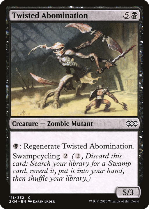 Twisted Abomination (2XM-111) [Double Masters] MTG Single Wizards of the Coast