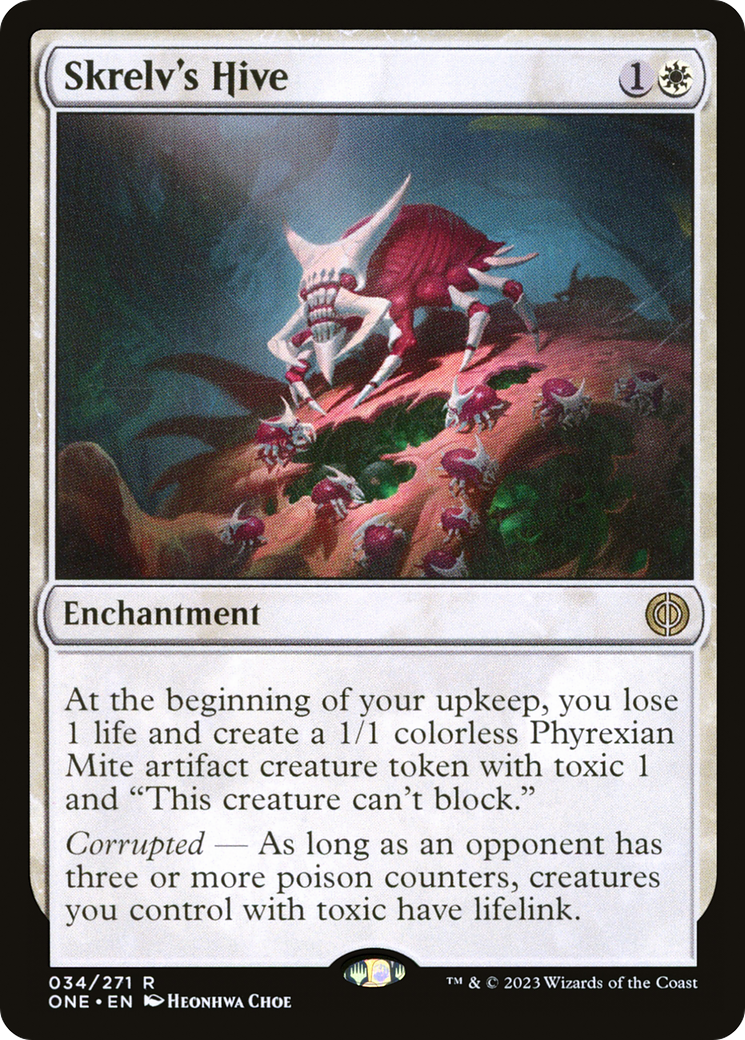 Skrelv's Hive (ONE-034) [Phyrexia: All Will Be One] MTG Single Wizards of the Coast