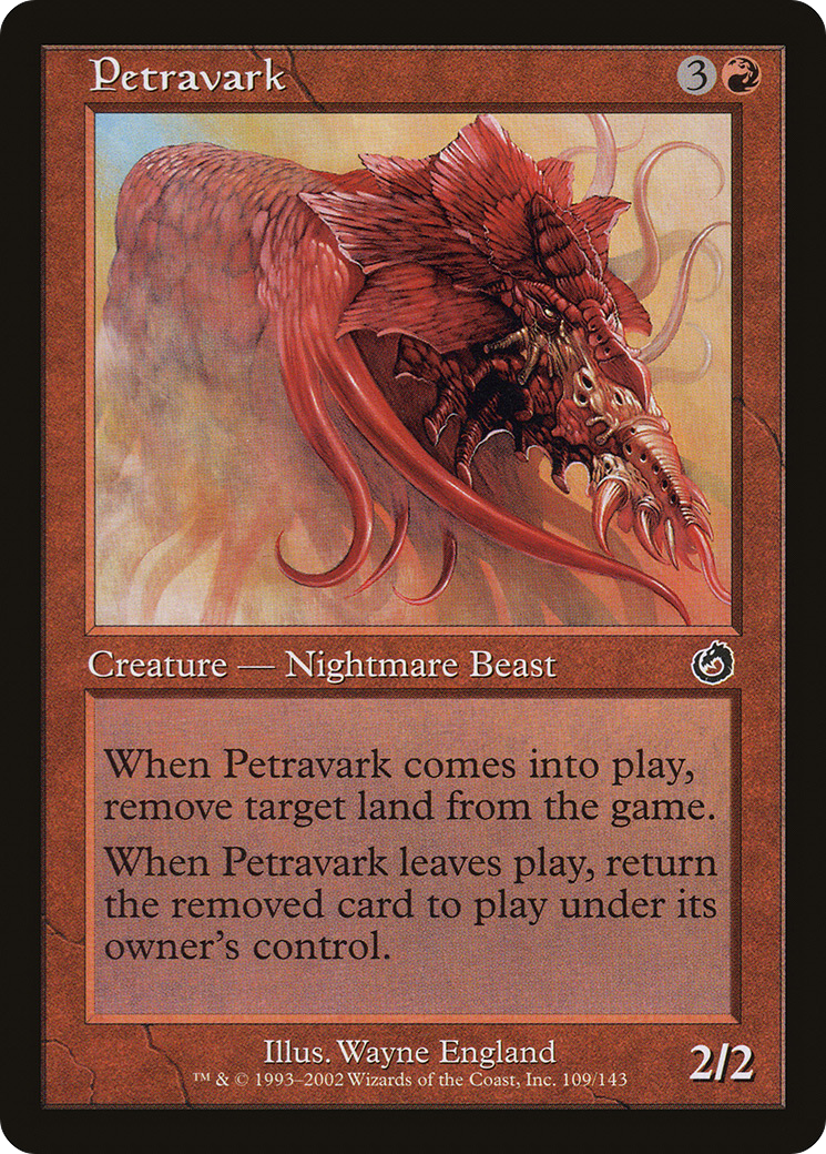 Petravark (TOR-109) [Torment] Foil MTG Single Wizards of the Coast