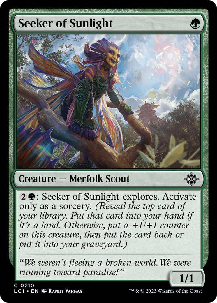 Seeker of Sunlight (LCI-210) [The Lost Caverns of Ixalan] MTG Single Wizards of the Coast