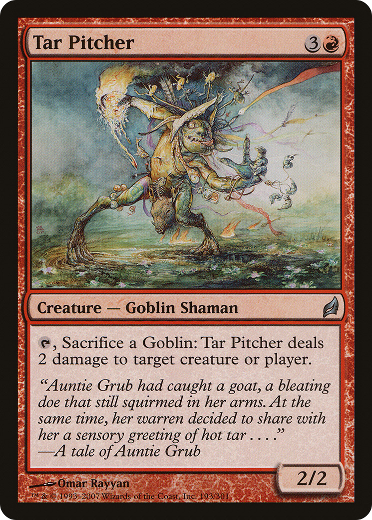 Tar Pitcher (LRW-193) [Lorwyn] MTG Single Wizards of the Coast