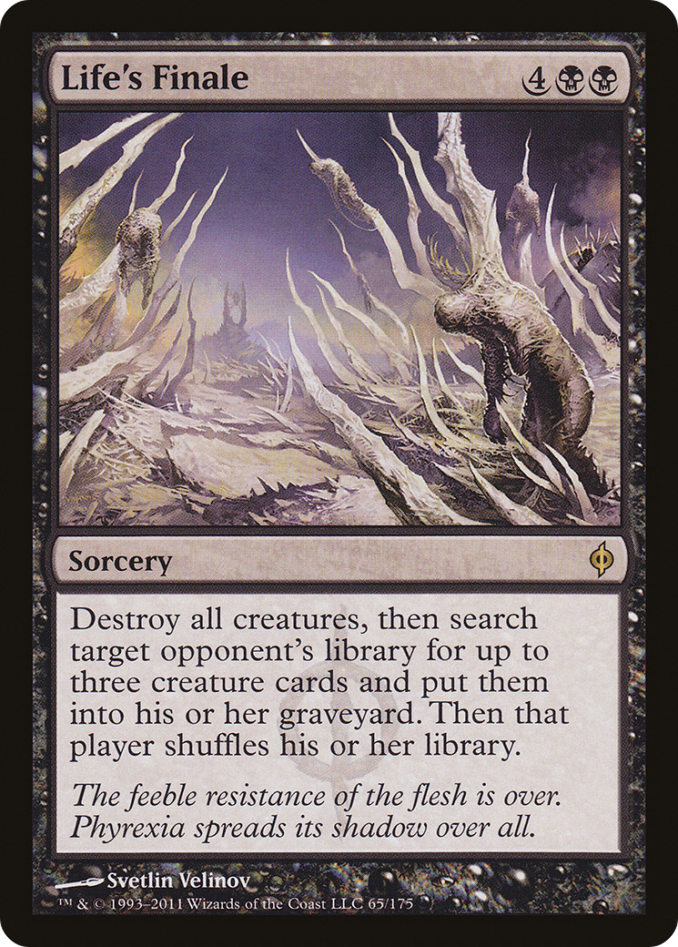 Life's Finale (NPH-065) [New Phyrexia] MTG Single Wizards of the Coast
