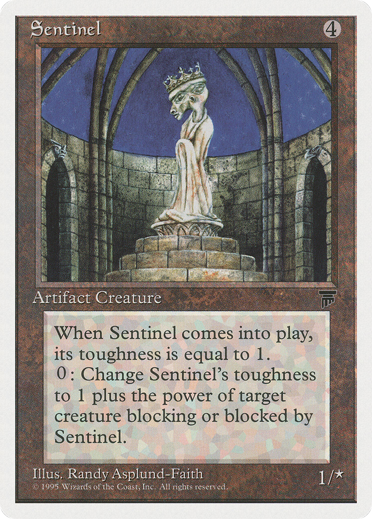 Sentinel (CHR-) [Chronicles] MTG Single Wizards of the Coast