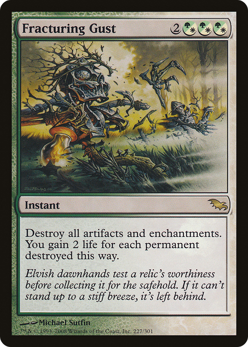 Fracturing Gust (SHM-227) [Shadowmoor] MTG Single Wizards of the Coast