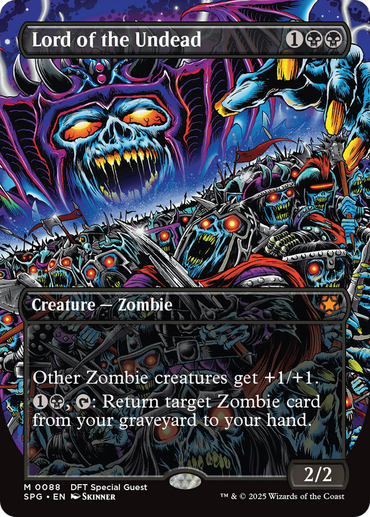 Lord of the Undead (SPG-088) [Special Guests] (Borderless) Foil MTG Single Wizards of the Coast