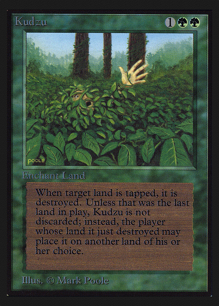 Kudzu (IE) (IED-) [Intl. Collectors' Edition] MTG Single Wizards of the Coast