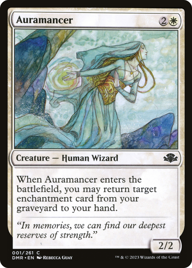 Auramancer (DMR-001) [Dominaria Remastered] MTG Single Wizards of the Coast