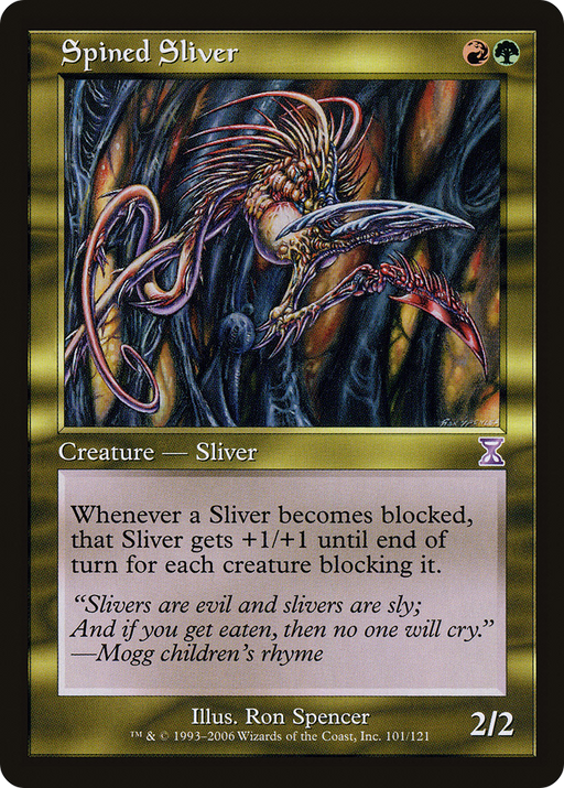 Spined Sliver (TSB-101) [Time Spiral Timeshifted] MTG Single Wizards of the Coast