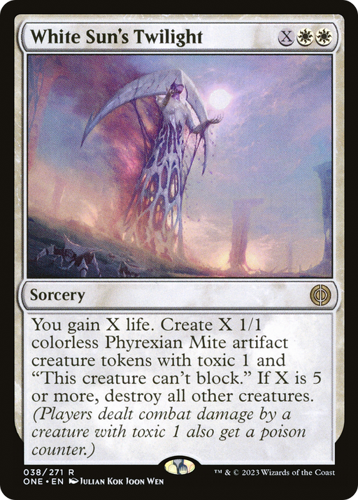 White Sun's Twilight (ONE-038) [Phyrexia: All Will Be One] MTG Single Wizards of the Coast