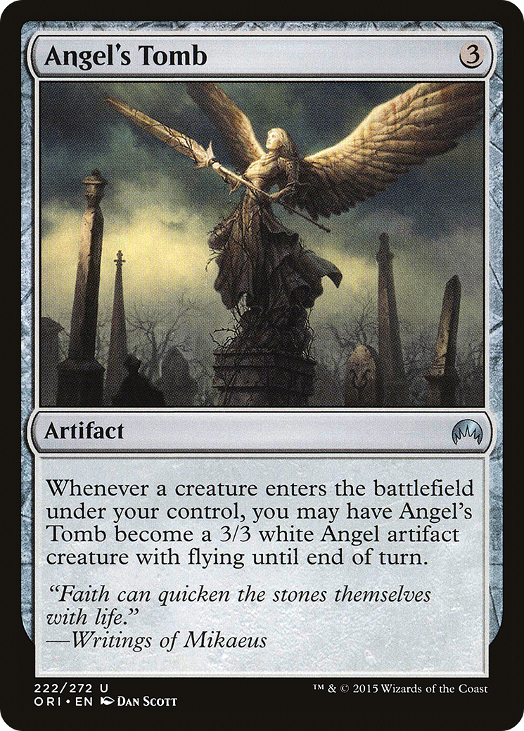 Angel's Tomb (ORI-222) [Magic Origins] MTG Single Wizards of the Coast