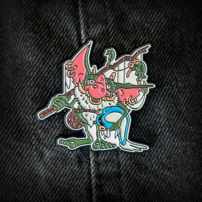 Rogue Hobbies: Rascaltown - Pin Badges Unpainted Miniatures Rogue Hobbies Fishing Goblin