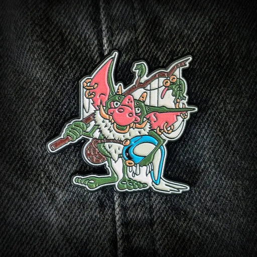 Rogue Hobbies: Rascaltown - Pin Badges Unpainted Miniatures Rogue Hobbies Fishing Goblin