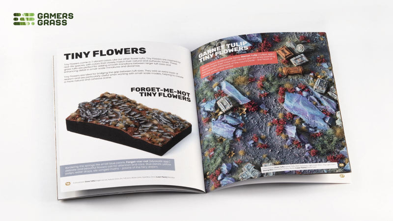 Gamer's Grass: Flower Core Set Basing Materials Gamer's Grass