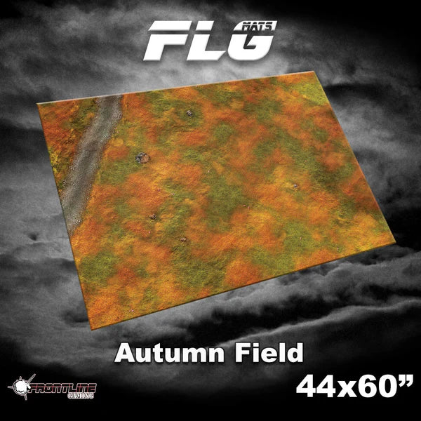 Frontline Gaming: Mats - Autumn Field 44"x60" Gaming Mat FLG