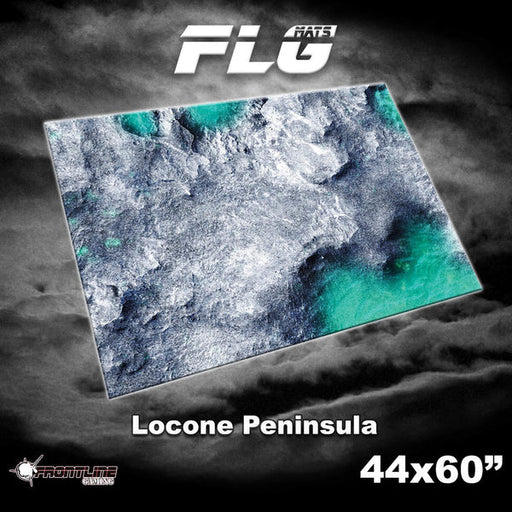 Frontline Gaming: Mats - Locone Peninsula 44"x60" Gaming Mat FLG