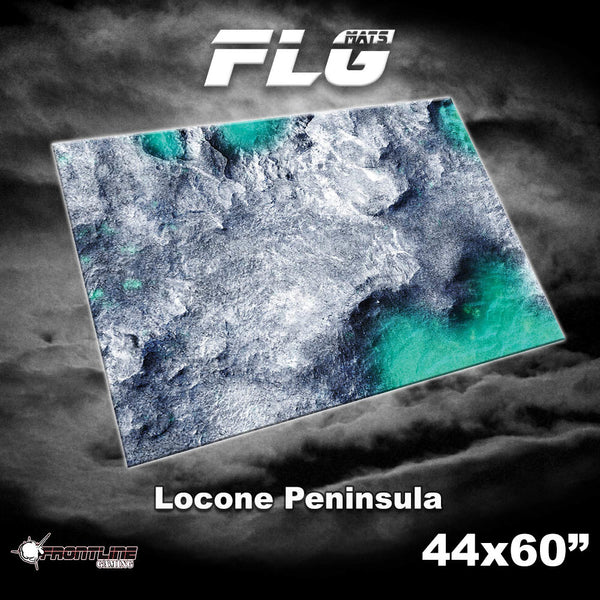 Frontline Gaming: Mats - Locone Peninsula 44"x60"