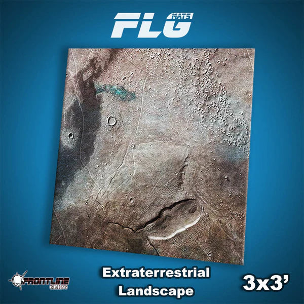 Frontline Gaming: Mats - Extraterrestrial Landscape 3'x3' Gaming Mat FLG