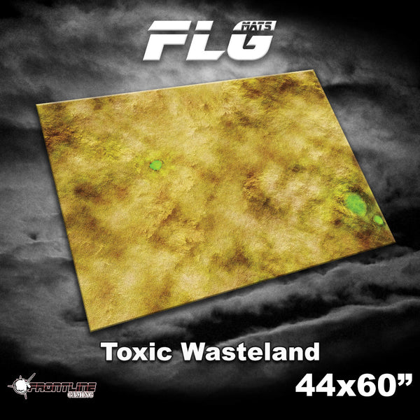 Frontline Gaming: Mats - Toxic Wasteland 44"x60" Gaming Mat FLG