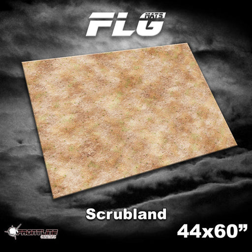 Frontline Gaming: Mats - Scrubland 44"x60" Gaming Mat FLG