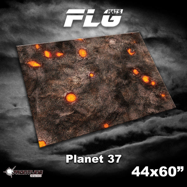 Frontline Gaming: Mats - Planet 37 44"x60" Gaming Mat FLG