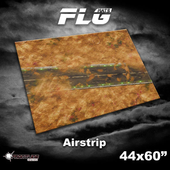 Frontline Gaming: Mats - Airstrip 44"x60" Gaming Mat FLG