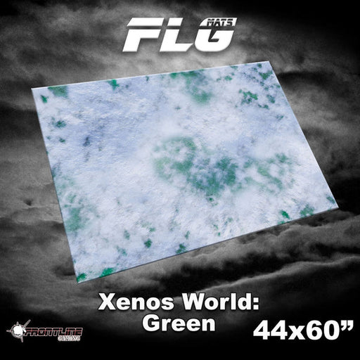 Frontline Gaming: Mats - Xenos World Green 44"x60" Gaming Mat FLG
