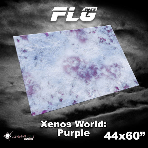 Frontline Gaming: Mats - Xenos World Purple 44"x60" Gaming Mat FLG
