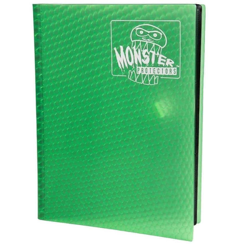 Monster Protectors: Holofoil 9-Pocket Binder Green Binders & Pages Monster Protectors