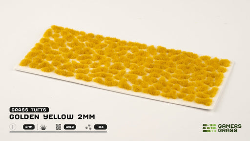 Gamer's Grass: Golden Yellow 2mm Wild 115x Basing Materials Gamer's Grass