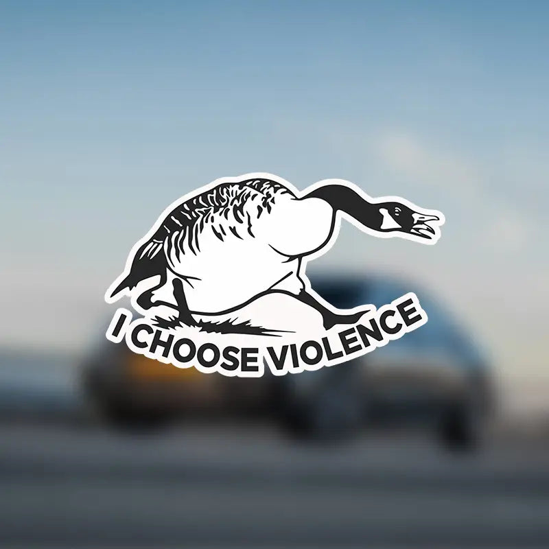 Goose Violence Sticker Stickers, Pins & Patches Taps Imports