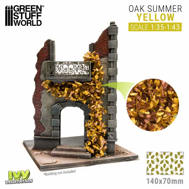 Green Stuff World: Modelling Ivy - Yellow Oak Large Model Tools & Glue Green Stuff World