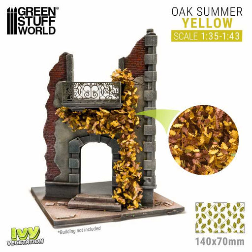 Green Stuff World: Modelling Ivy - Yellow Oak Large Model Tools & Glue Green Stuff World