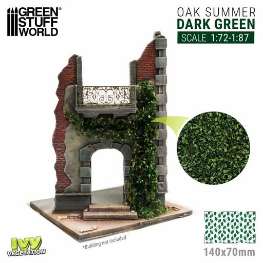 Green Stuff World: Modelling Ivy - Dark Green Oak Small Model Tools & Glue Green Stuff World