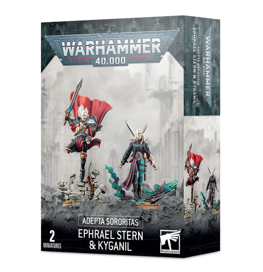 Adepta Soroitas: Daemonifuge Ephrael Stern & Kyganil Warhammer 40k Games Workshop