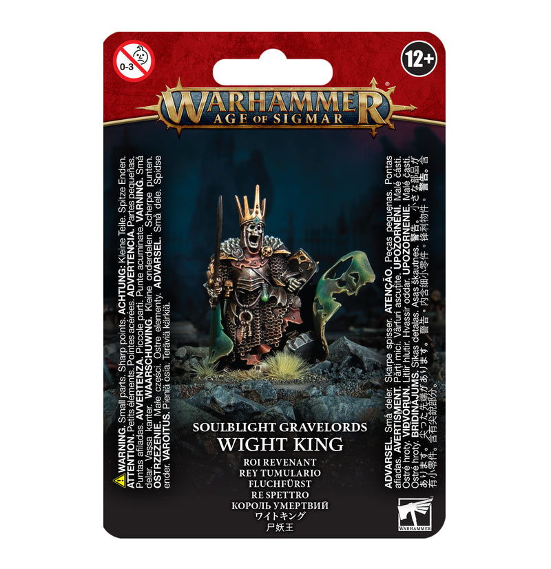 Soulblight Gravelords: Wight King with Baleful Tomb Blade Age of Sigmar Games Workshop   