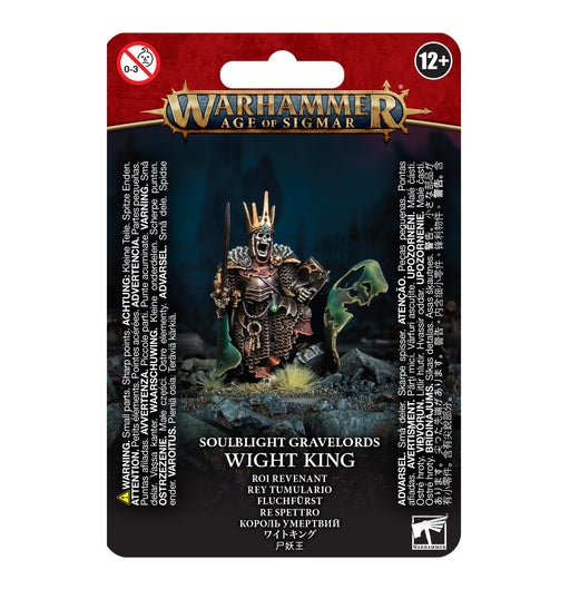 Soulblight Gravelords: Wight King with Baleful Tomb Blade Age of Sigmar Games Workshop   