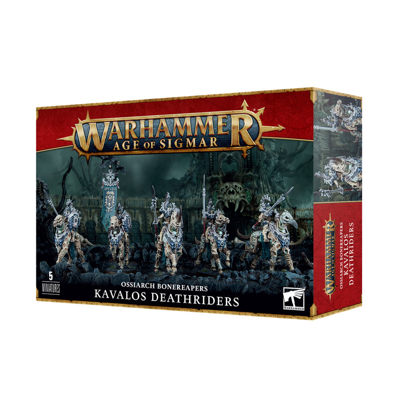 Ossiarch Bonereapers: Kavalos Deathriders Age of Sigmar Games Workshop   
