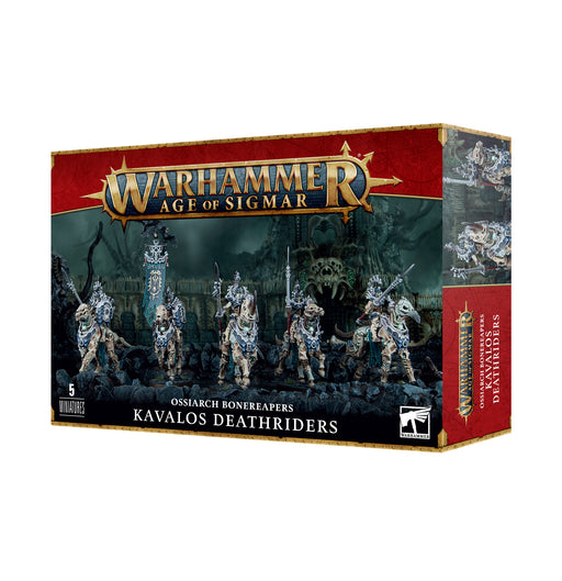 Ossiarch Bonereapers: Kavalos Deathriders Age of Sigmar Games Workshop   