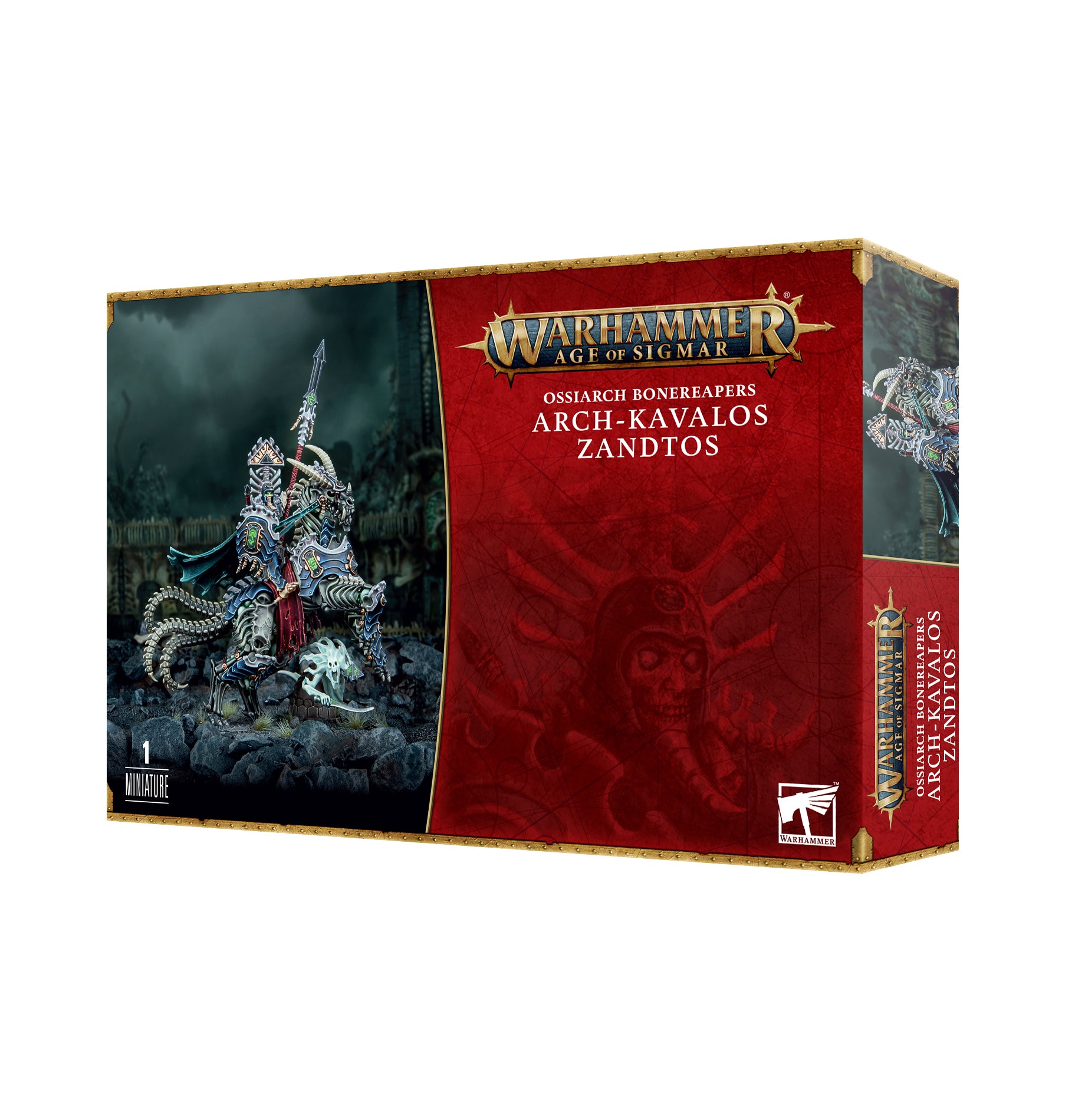 Ossiarch Bonereapers: Arch-Kavalos Zandtos Age of Sigmar Games Workshop   