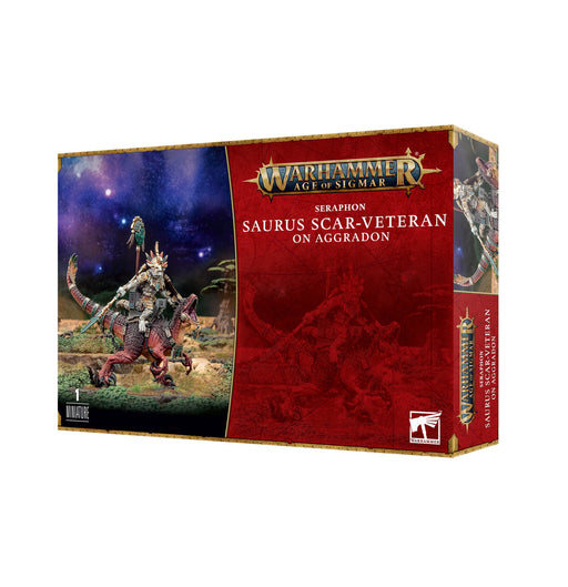 Seraphon: Saurus Scar-Veteran on Aggradon Age of Sigmar Games Workshop   