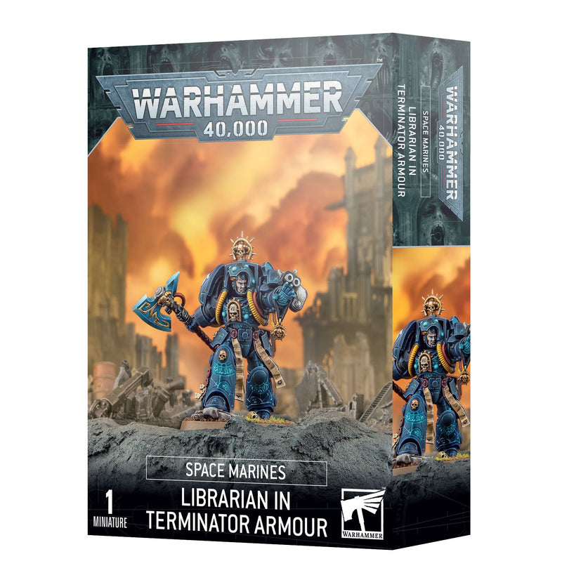Space Marines: Librarian in Terminator Armour Warhammer 40k Games Workshop   