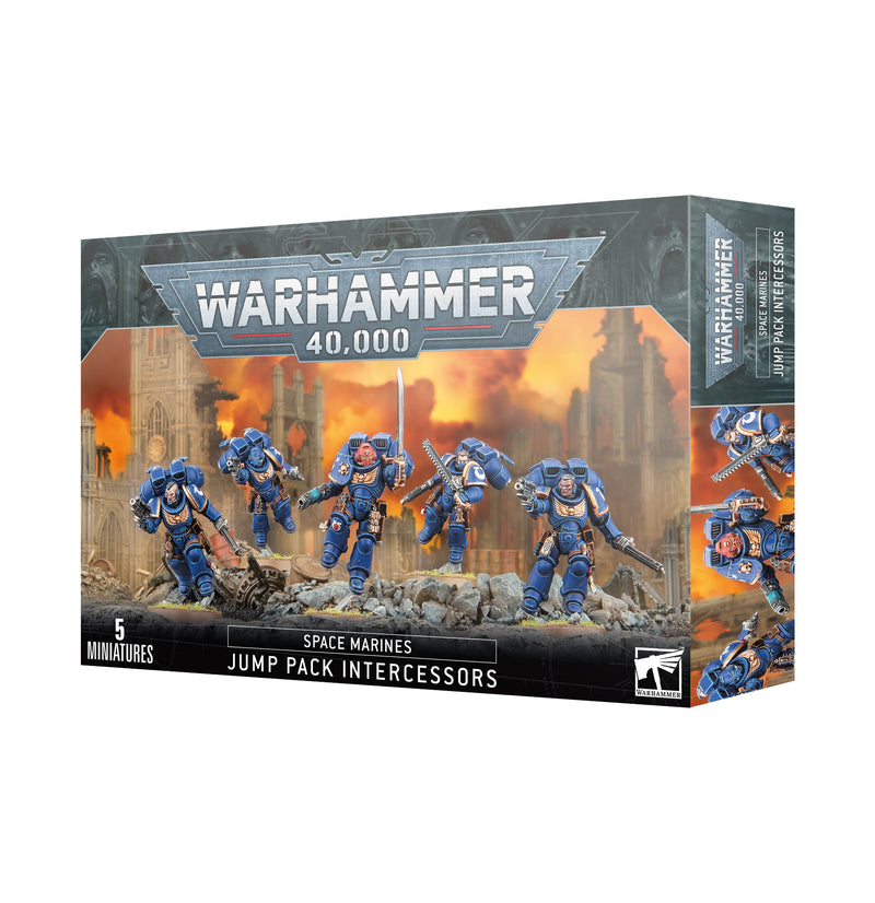Space Marines: Jump Pack Intercessors Warhammer 40k Games Workshop   