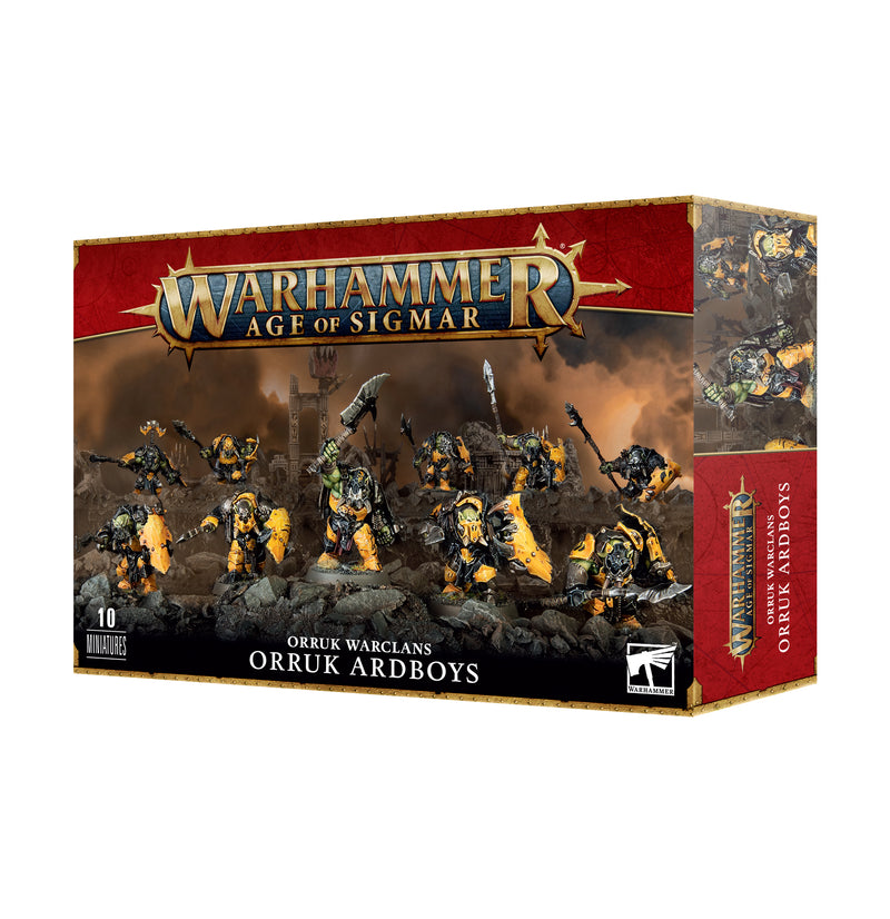 Orruk Warclans: Orruk Ardboys Age of Sigmar Games Workshop   